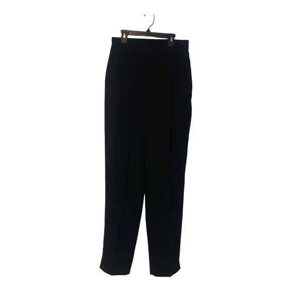 Harve Benard black high waist pleated pants size 8 - Picture 11 of 13